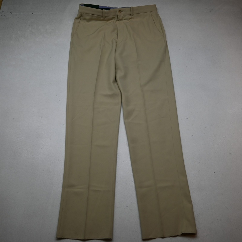 NEW Bobby Jones 35x36 Khaki Nanotex Resist Spills Dress Golf Mens Pants